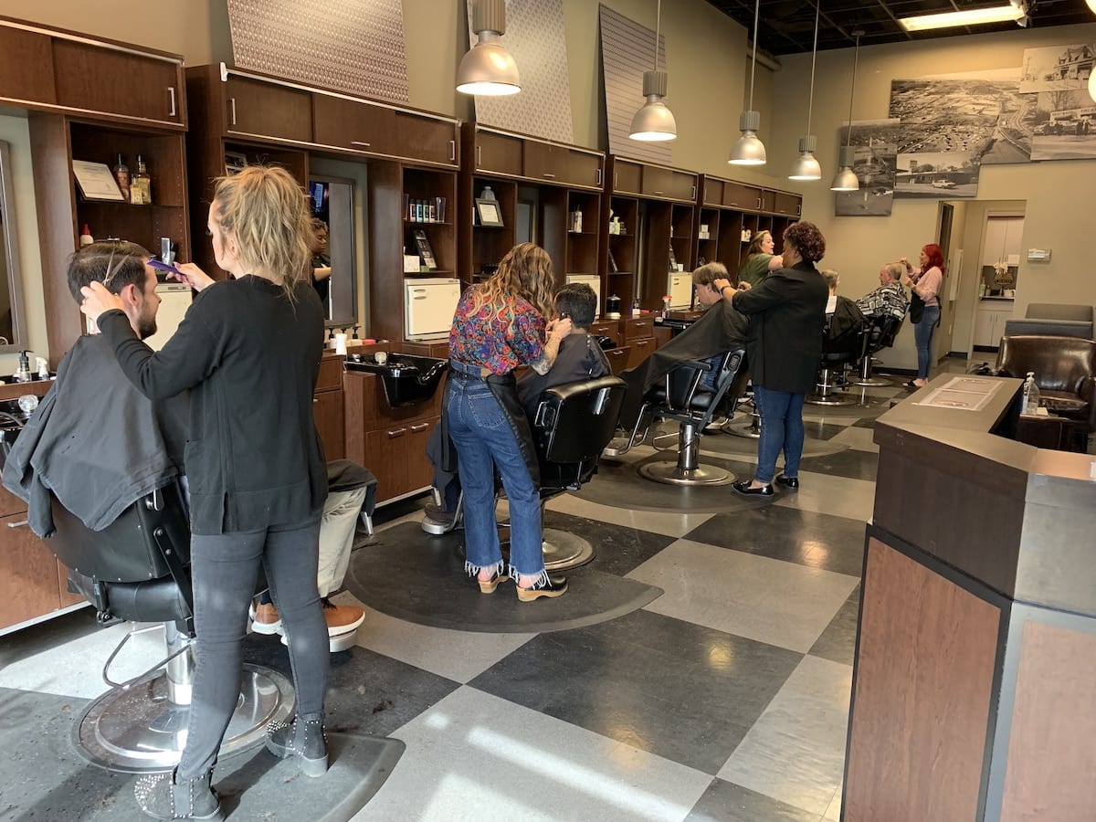 Inside Uncle's Brentwood barbershop