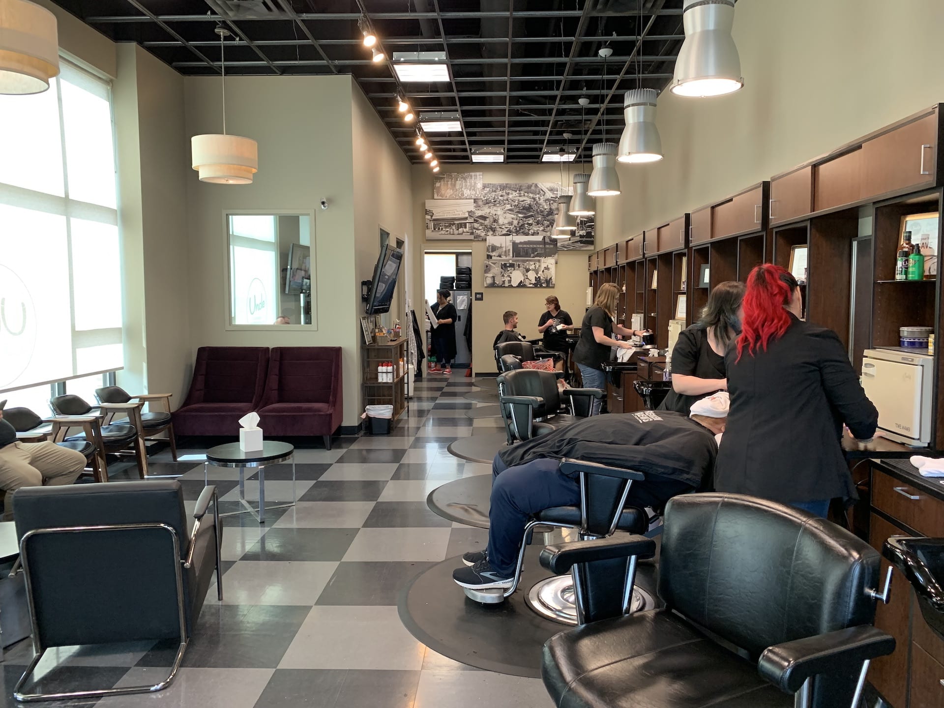 Inside our Cool Springs barbershop