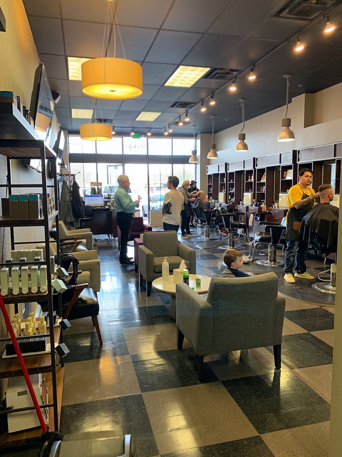 Inside Uncle's Nolensville barbershop