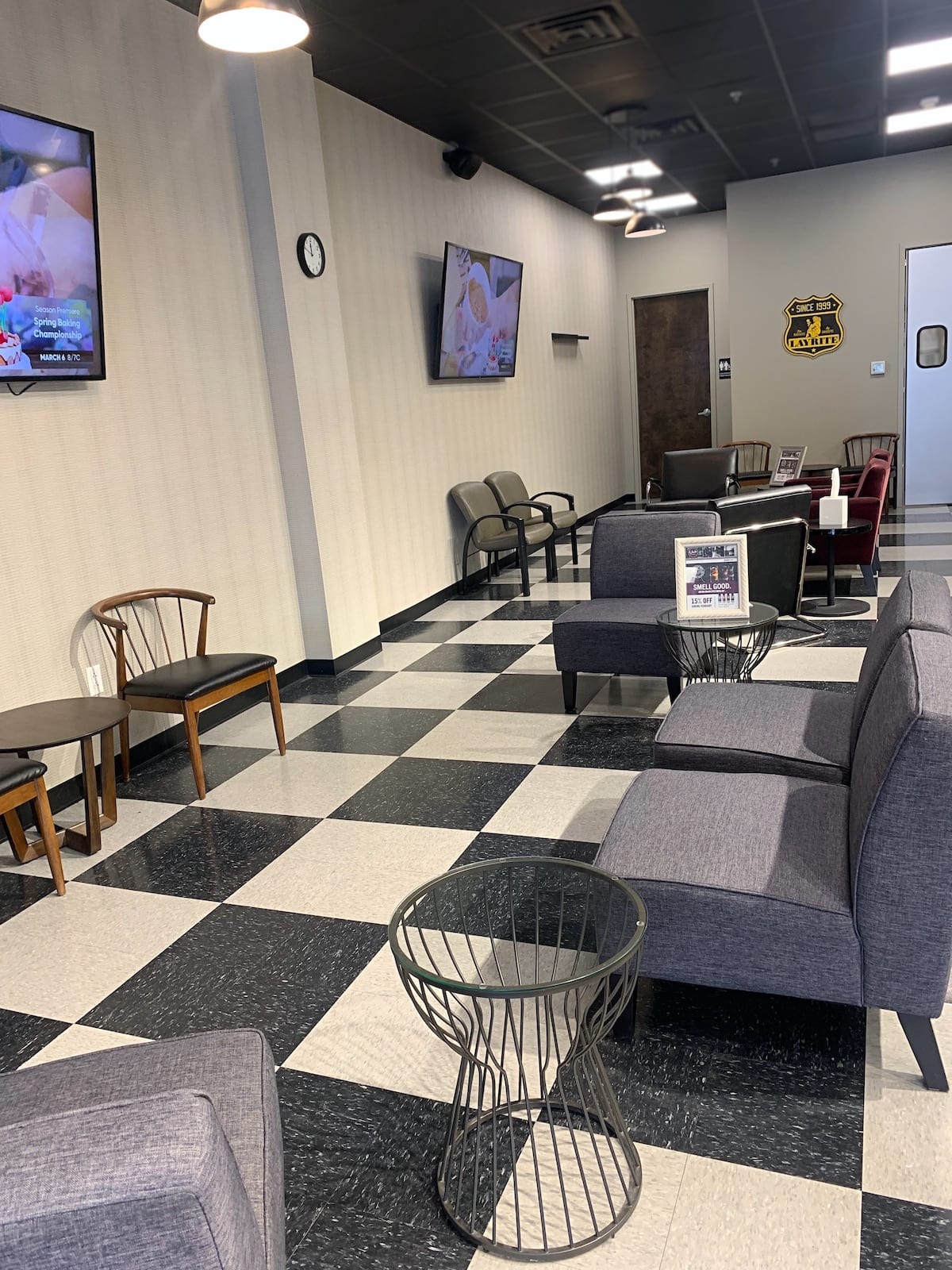 Interior of the Spring Hill TN location for Uncle Classic Barbershop